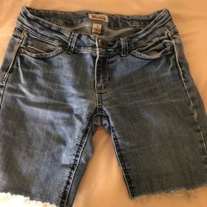 These shorts are perfect for summer because they are not too short or long!